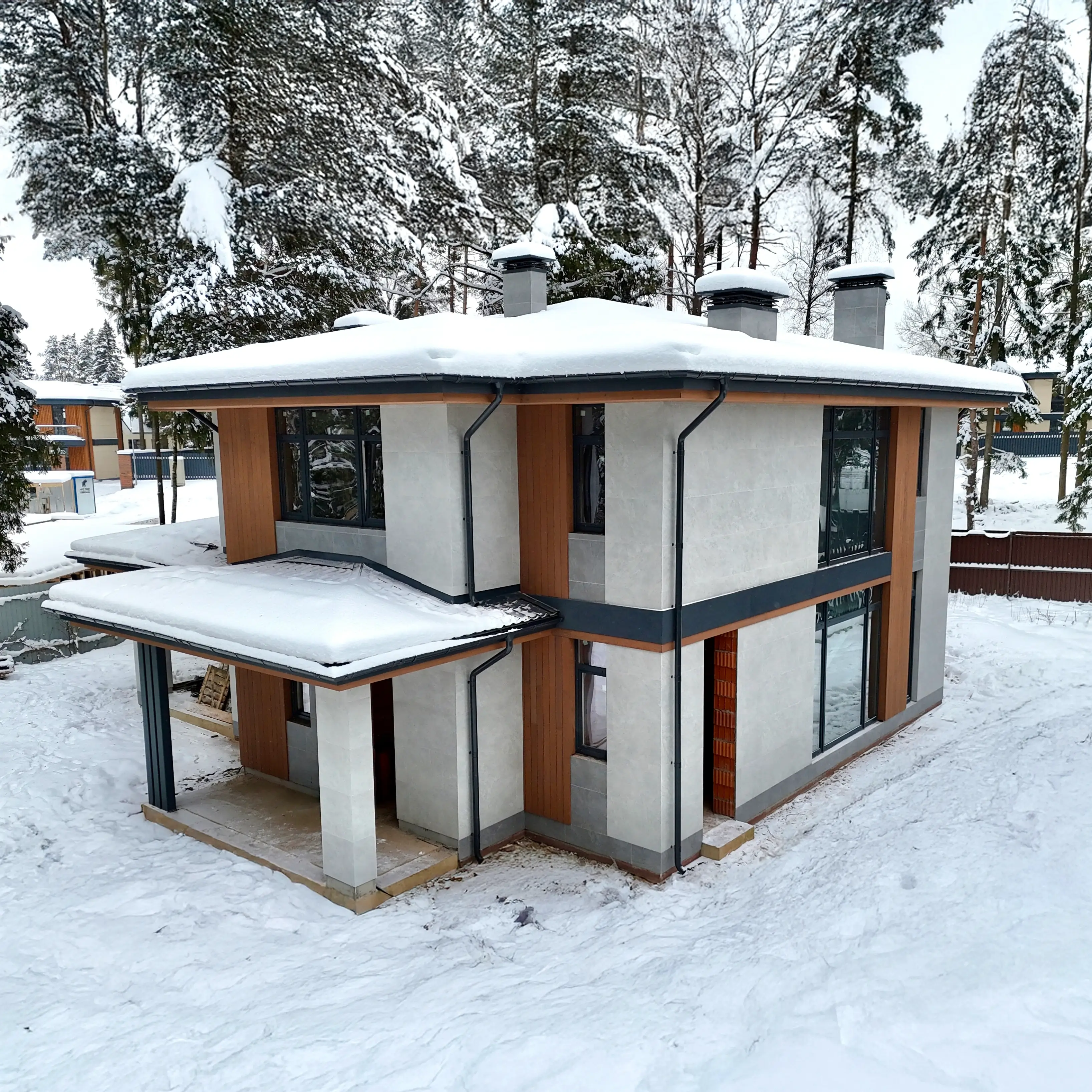 Обложка проекта "СП-270" из керамических блоков, площадью 270 м²