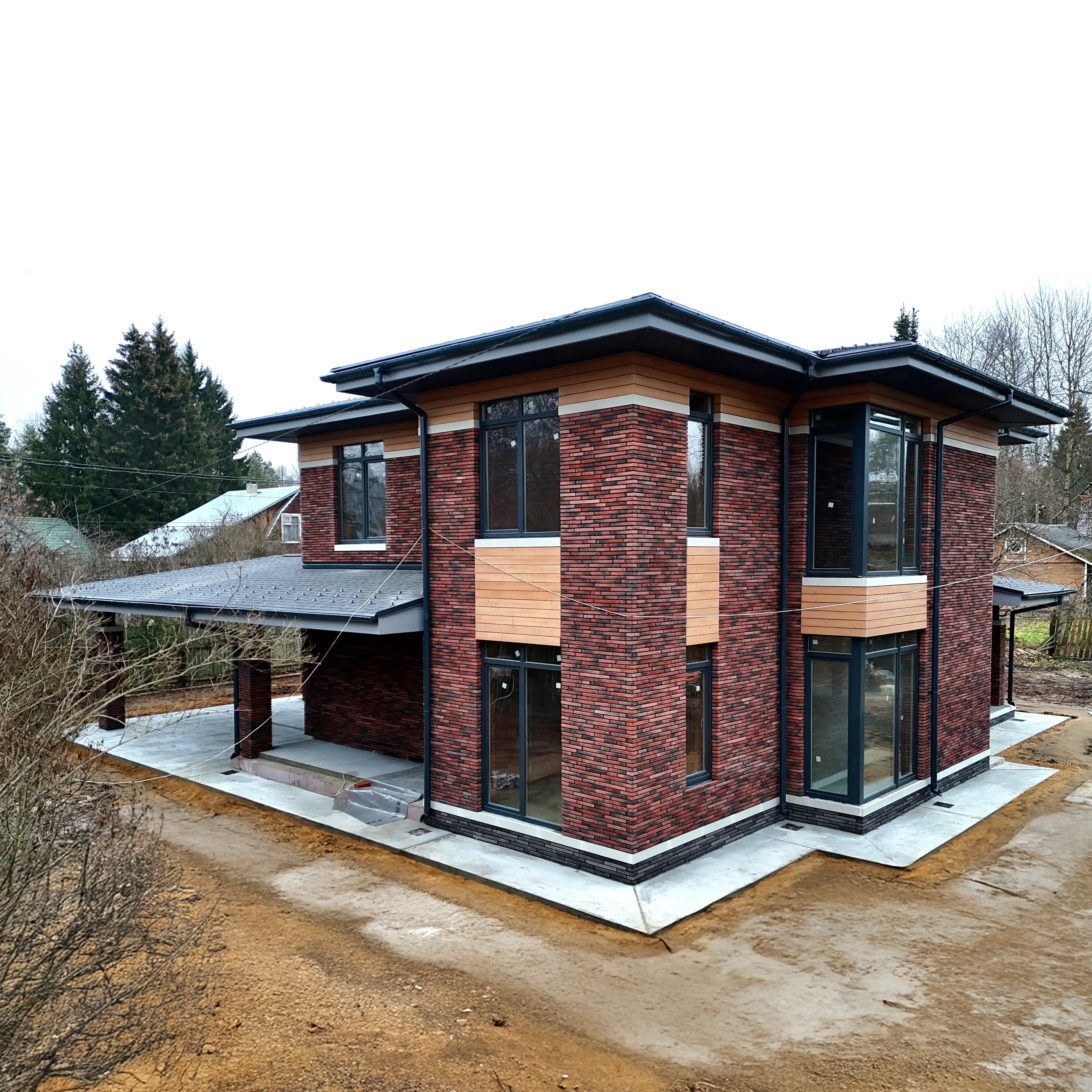 Обложка проекта "СП-245" из керамических блоков, площадью 245 м²